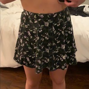American eagle floral skirt